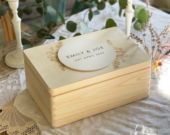 Wedding Memory Keepsake Box