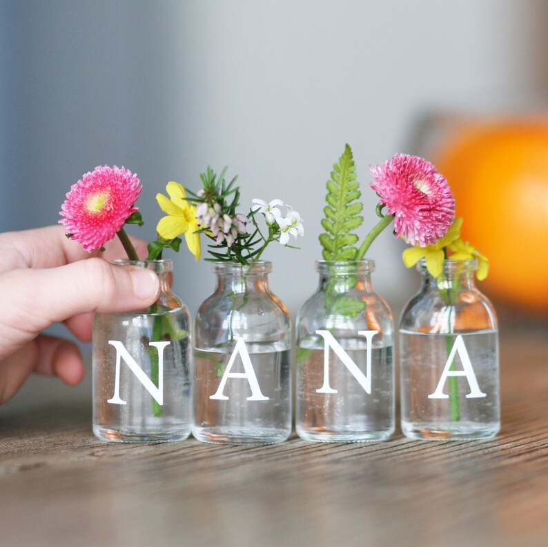 Personalised Mini Mothers Day Bud Vase image 2