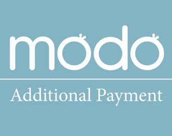 modo - additional payment