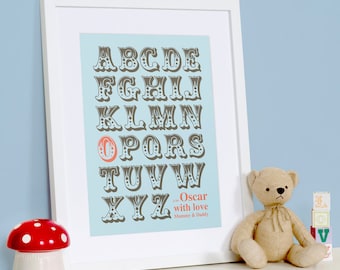 Custom Alphabet Print