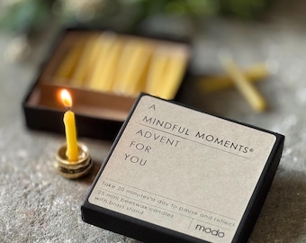 Oryginalny zestaw świec adwentowych Mindful Moments®