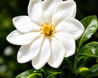 25 Gardenia thunbergia Seeds – Tropical Flowering Shrub Seeds for Fragrant Gardens, Containers & Landscapes
