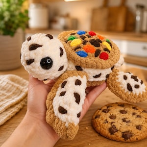 Crochet Turtle Pattern PDF | Cookie Dough Amigurumi Candy Dot Shell Choco Chip | Beginner Velvet | Instant Download