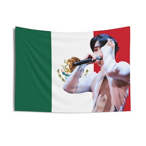 Stray Kids Han Abs Mexican Flag, Stray Kids Concert Banner, SKZ Kpop Banner, Stray Kids Ate, Skz DominAte, Stray Kids 2025