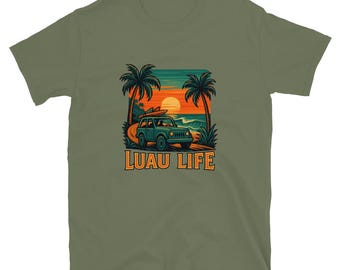 Cruisin the Coast - Living the LuauLife Tee Shirt