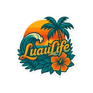 Pegatina Tropic Daze