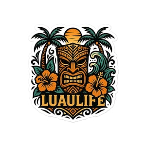 Tiki Spirit Sticker – The LuauLife Legacy
