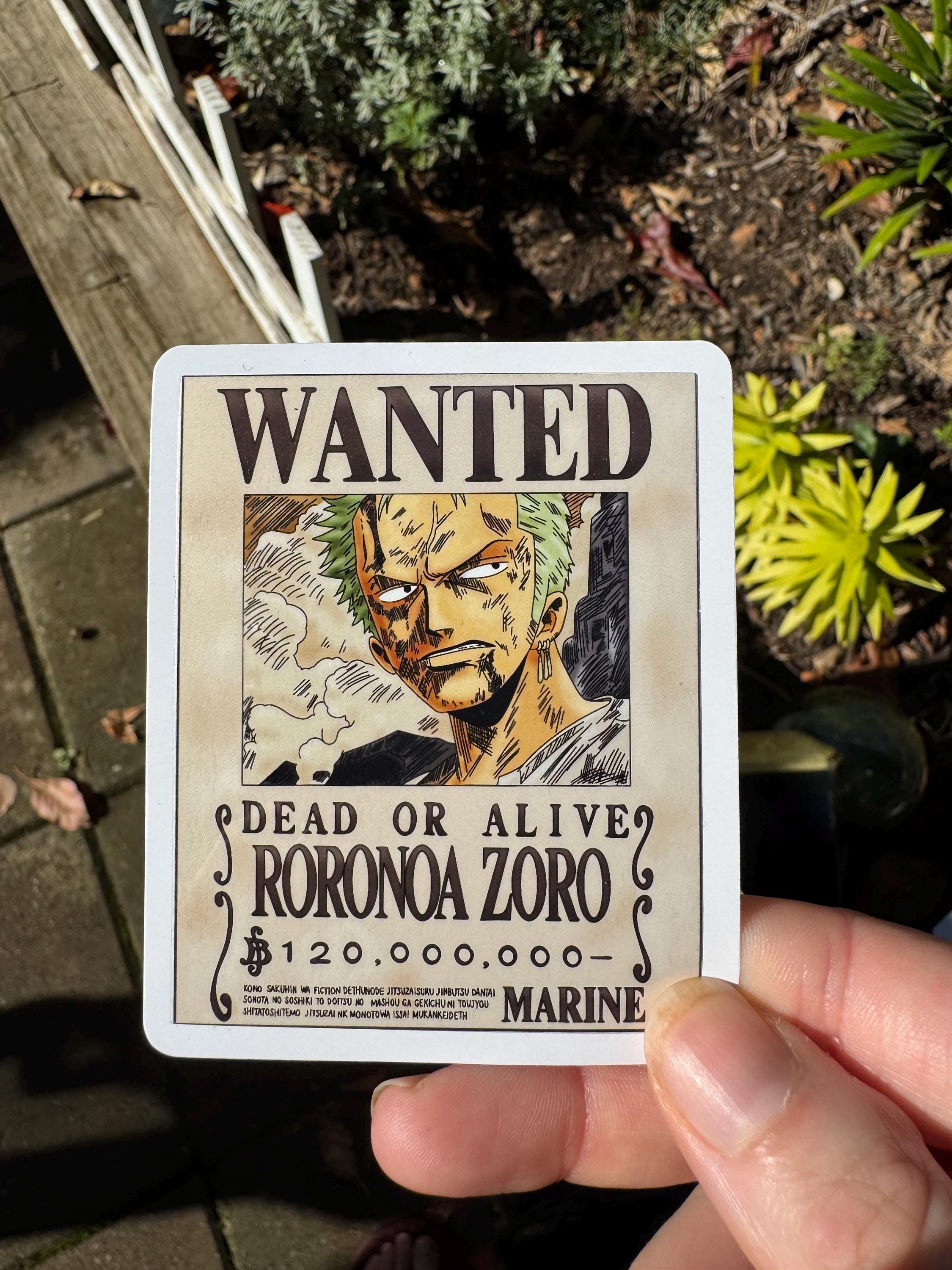 Zoro One Piece Poster - Etsy