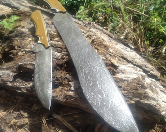 Fighter and Kukri-inspired Bush Blade