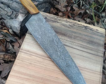 Brisket Knife Handled in Yellowheart