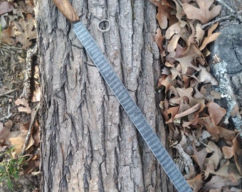 Extra Long Filet Knife Handled in Zebrawood