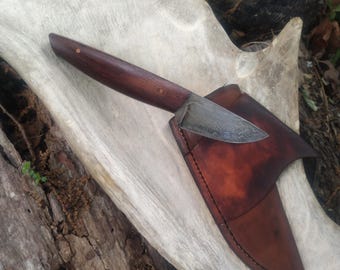 Manhattan Handled in Lacewood with Sheath