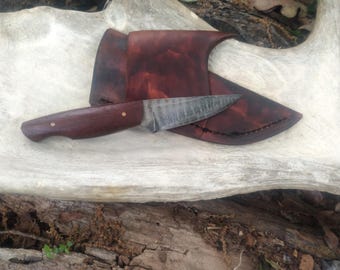 Manhattan Handled in Lacewood with Sheath