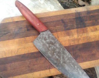 French Chef Knife Handled in Bloodwood