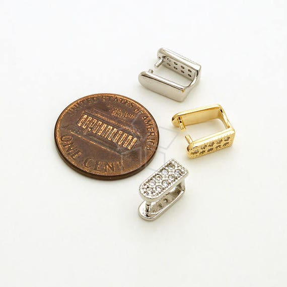 Shop SUPERFINDINGS 16Pcs Brass Pinch Clip Bail Clasp 8 Style Cubic