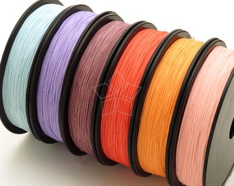 WR07 / 10 meters - Korean Knotting Cord 0.5mm Thickness for Necklace Bracelet Jewellery Making Choose Color