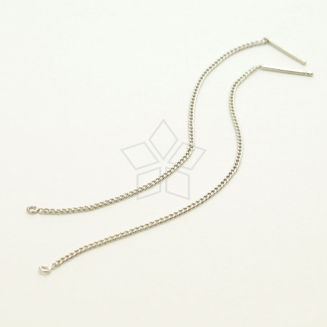 Orecchino a goccia in argento sterling 925 con topazio