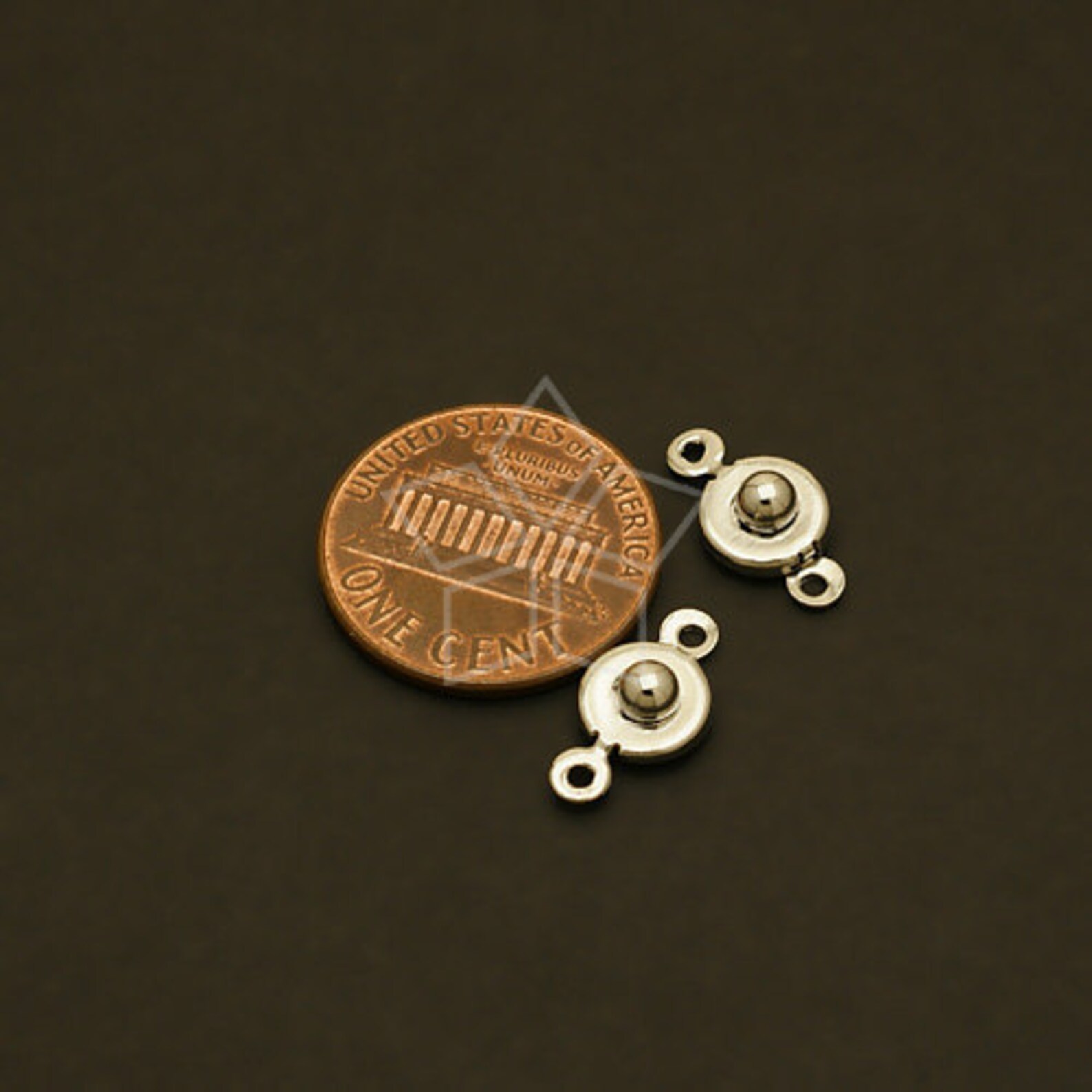 SN010OR / 20 Set Snap Clasp Push Button Clasp Button Etsy