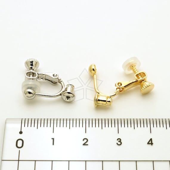 Pierced-Clip Converter Gold-Plated (24 Pieces)