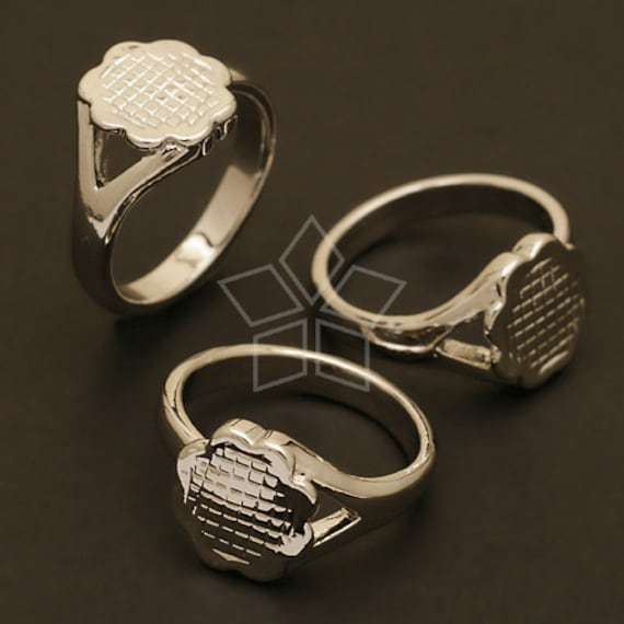 Plated Jewelry Brass Base With Rhodium Plating Rhodium Plating For