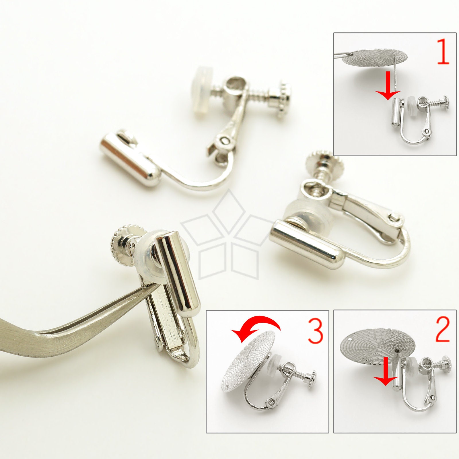 Convert Screw Earrings to Pierced Etsy