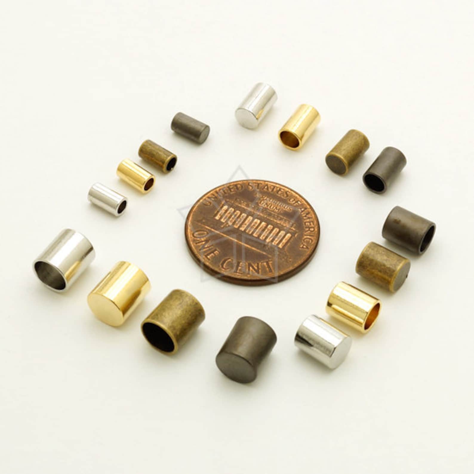 FE033AB / 10 Pcs Cord End Caps without Loop for 4mm Etsy