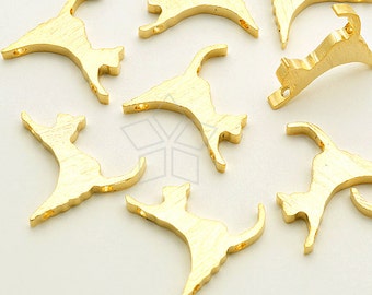 Puede incluir: Un conjunto de diez dijes de metal de color dorado en forma de gato. Los dijes son todos en forma de gato, con diferentes poses. Los dijes son perfectos para agregar un toque de fantasía a las joyas o las manualidades.
