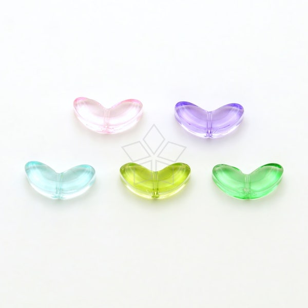 GL46 / 10 Pcs - Flower Cup Shaped Spacer Beads with Vertical Hole, DIY Jewelry Making Findings, Choose Color / 14x6.5mm