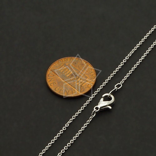 CH092OR / 10 Pcs Ultra Fine Chain Necklace With Lobster Etsy