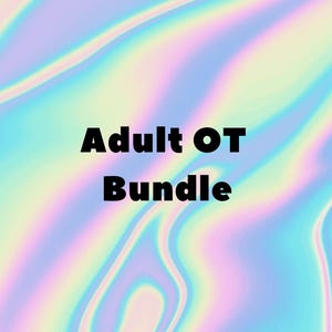Adult OT Bundle | OT Eval Checklist, Goal Writing Kit, Documentation Phrases, Goal Mountain, Patient Handouts | Quick Reference OT Tools