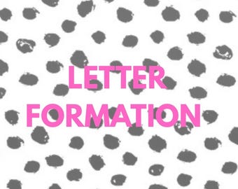 Letter Tracing Worksheets: Uppercase and Lowercase Handwriting Practice | Instant Download
