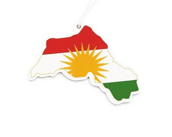 Air freshener - Kurdistan | Car air freshener in the country's design