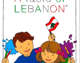 Libanon Kleurboek voor kinderen |  Winkelen voor een goed doel | Libanese ngo | Meer informatie over Libanon | Cadeau uit Libanon