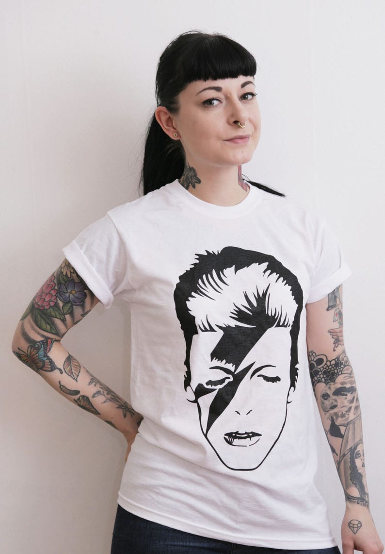 SALE Ziggy Stardust Unisex Tee image 3