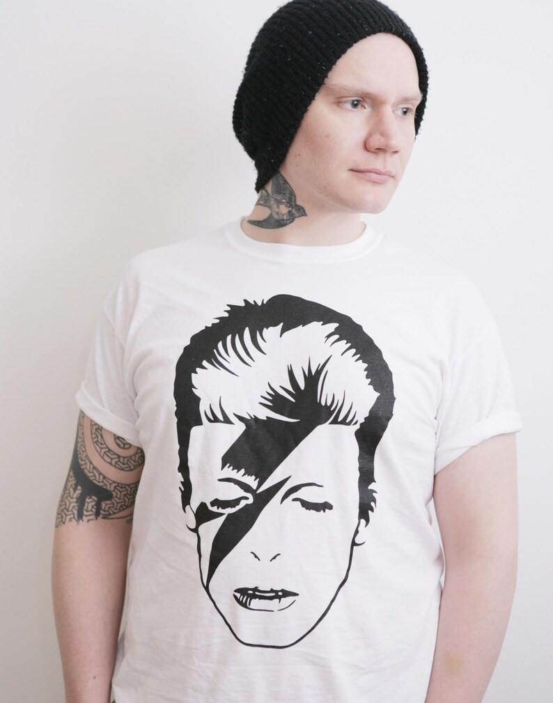 SALE Ziggy Stardust Unisex Tee image 4