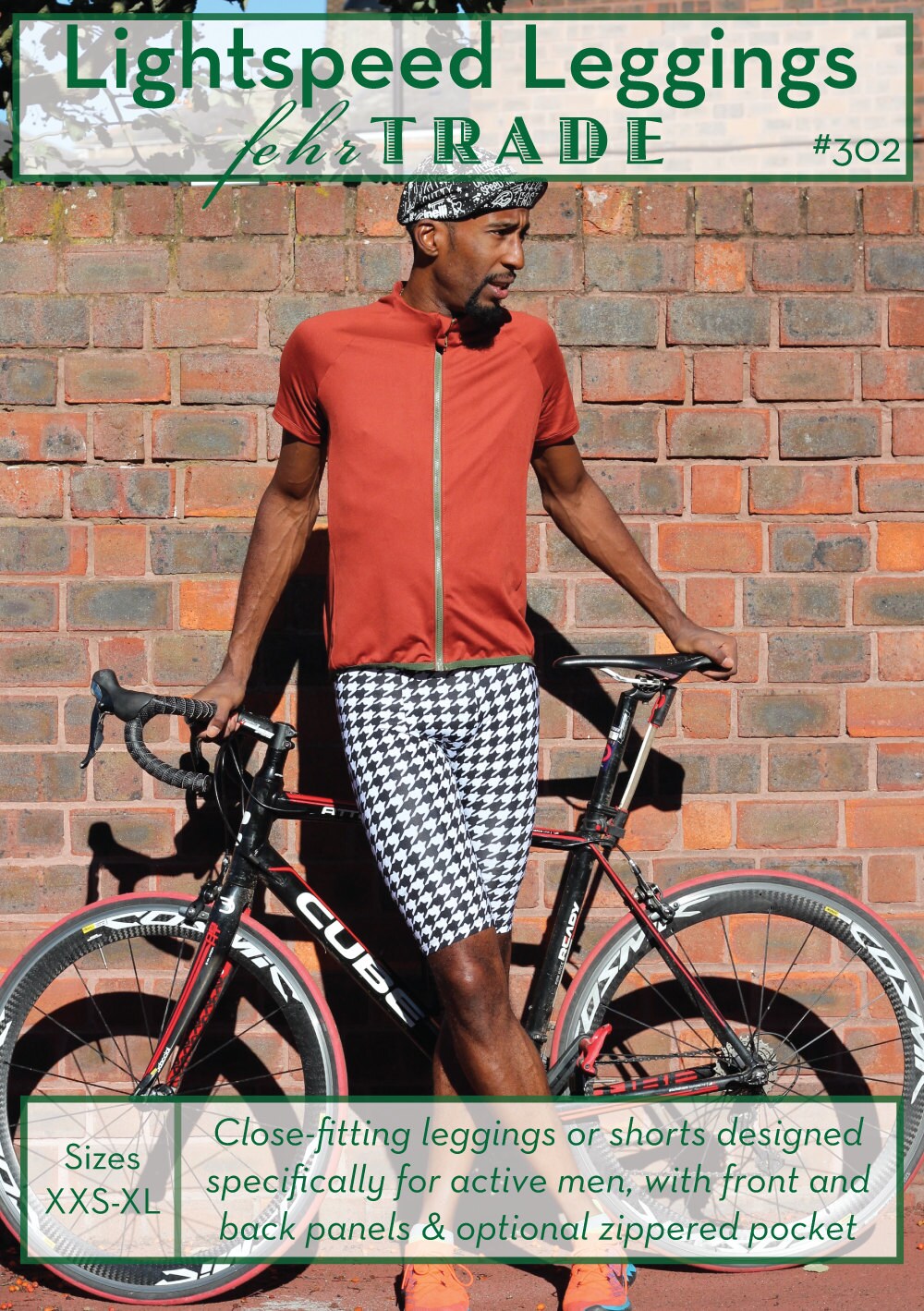 Lightspeed Leggings - PDF Sewing Pattern for Men's Activewear Shorts or ...
