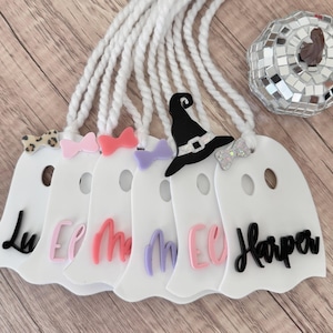 Personalized Halloween Ghost Tag | Halloween Boo Basket Tag