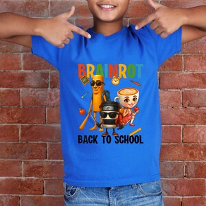 Brainrot Squad PNG Bundle: Meme Back to School Designs (digital ...
