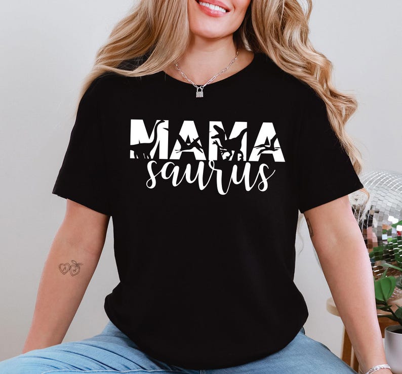 Mamasaurus89 Mama Saurus Shirt, Dinosaur Mom Shirt, Mamasaurus T-shirt, Mother's Day ...