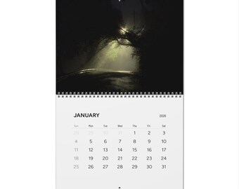 Kuruu Captures Wall Calendar 2026 | Curated Photography Calendar