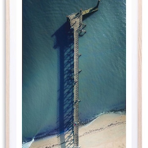 Vista aérea de Noirmoutier - Píer Bois de la Chaise | Impressão fotográfica