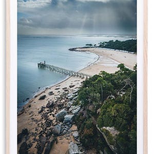 Vista aérea de Noirmoutier - Plage des Dames | Impressão fotográfica