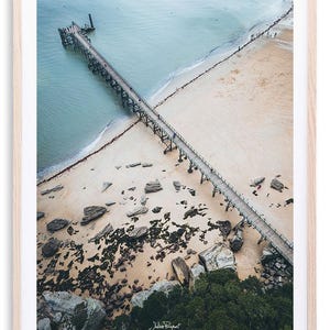 Vista aérea de Noirmoutier - Plage des Dames | Impressão fotográfica