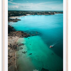 Vista aérea de Dinard - SNS244 | Impressão fotográfica