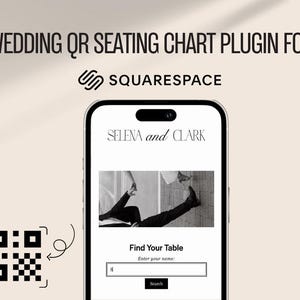 Squarespace向けウェディングQR席次表プラグイン - 簡単セットアップ＆QRコードジェネレーター