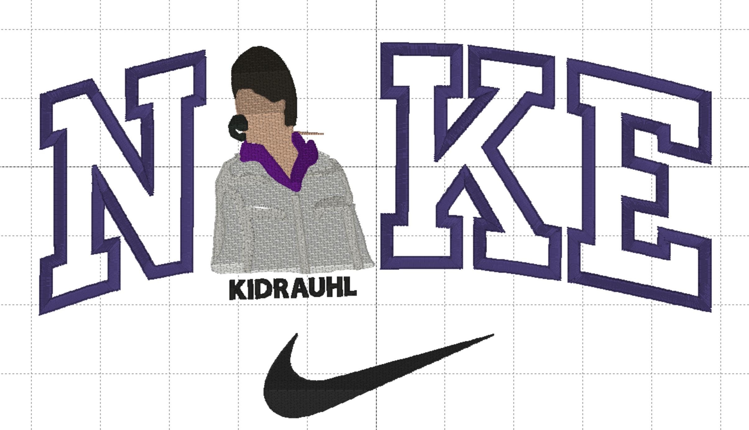 Nike logo embroidery España