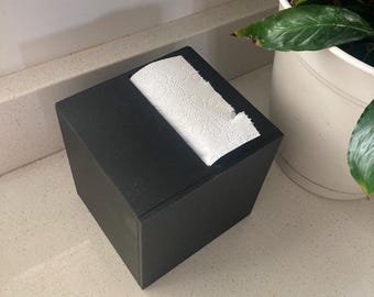 Minimalistische Taschentücherbox Bezug | Toilettenpapier Spender | Schneller Wechsel | sanften Zug