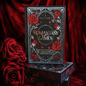 Romantasy Games - Gra karciana Spicy Couples | Booktok | Czytelnik romansów | Gra fabularna fantasy | Prezent dla miłośnika książek erotycznych | Trope | Towary książkowe