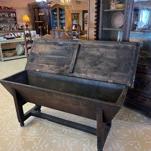 Antique French Petrin - Dough Kneading Trough