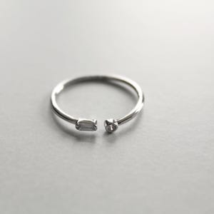 Silver Eclipse Ring image 1